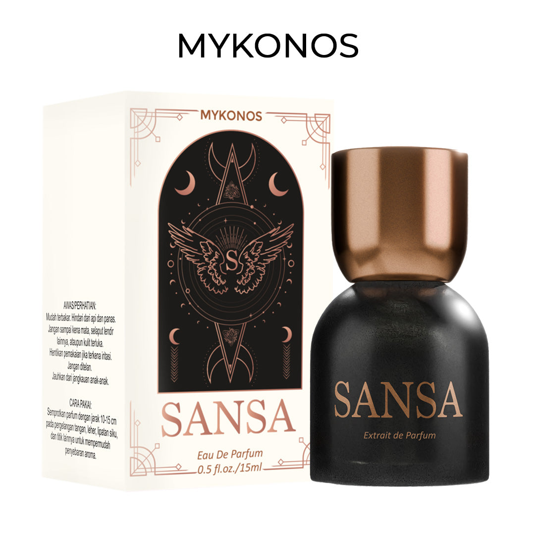 Mykonos - Ukuran Perjalanan 15ML